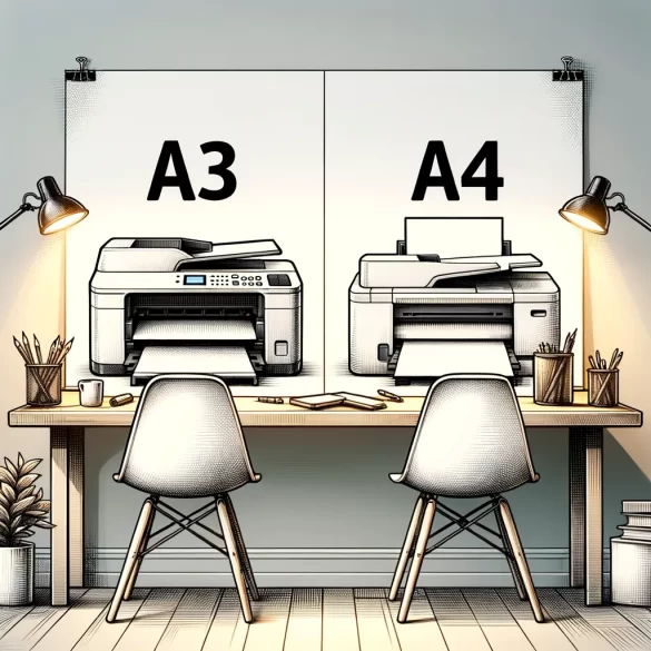 Phân Biết Máy In A3 Và Máy In A4
