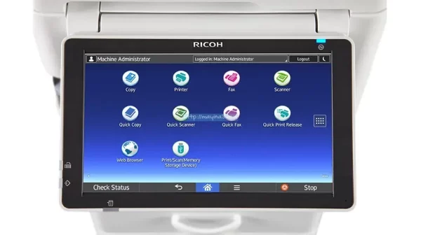 máy in đa chức năng Ricoh Aficio MP 305+